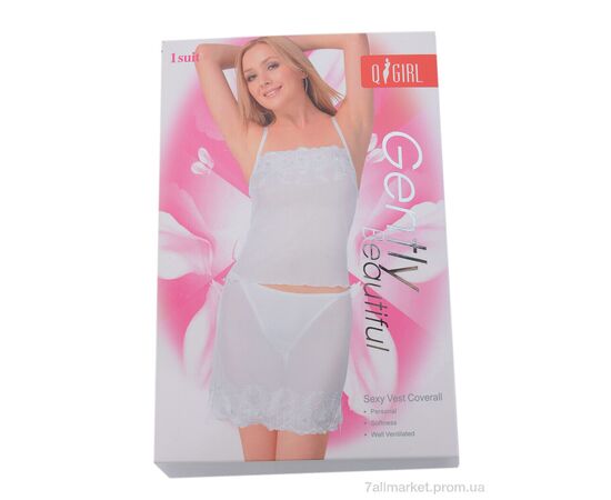 Фотография Комплект белья Весна/осень QG1071 black (4 шт. р.сетка L-3XL) "Textile" недорого оптом от прямого поставщика, изображение 3