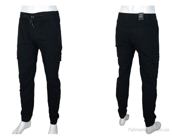 Брюки мужские Весна/осень 8526-1 black (8 шт. р.сетка 32-38) "Baron" недорого оптом от прямого поставщика, изображение 3 Фотография Брюки мужские Весна/осень 8526-1 black (8 шт. р.сетка 32-38) "Baron" недорого оптом от прямого поставщика, изображение 3
