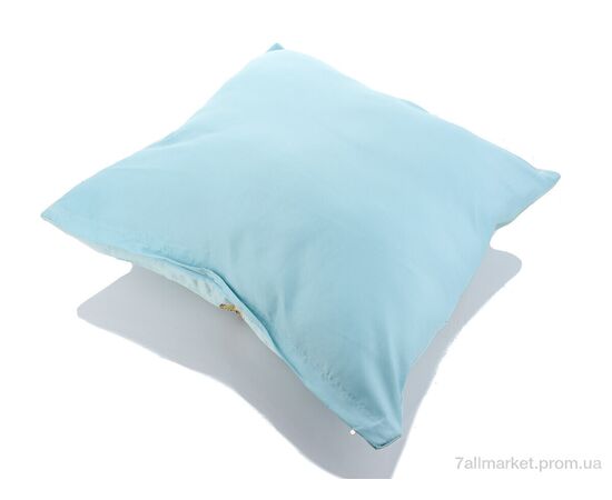 Фотография Подушка  Подушка атлас 07942-1 зелений (45x45) (2 шт. р.сетка ) "Obuvok" недорого оптом от прямого поставщика, изображение 2