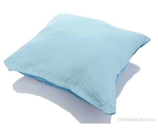 Фотография Подушка  Подушка атлас 07942-4 блакитний (45x45) (2 шт. р.сетка ) "Obuvok" недорого оптом от прямого поставщика, изображение 2
