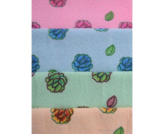 Фотография Полотенце Весна/осень 5656 (50x25) mix (20 шт. р.сетка One size) "Textile" недорого оптом от прямого поставщика, изображение 3