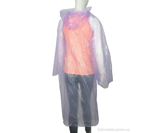 Дождевик женский Весна/осень YJ91 violet (10 шт. р.сетка One size) "HOROSO HOME" недорого оптом от прямого поставщика, изображение 4 Фотография Дождевик женский Весна/осень YJ91 violet (10 шт. р.сетка One size) "HOROSO HOME" недорого оптом от прямого поставщика, изображение 4