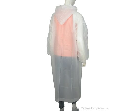 Дождевик женский Весна/осень YJ94 white (10 шт. р.сетка One size) "HOROSO HOME" недорого оптом от прямого поставщика, изображение 4 Фотография Дождевик женский Весна/осень YJ94 white (10 шт. р.сетка One size) "HOROSO HOME" недорого оптом от прямого поставщика, изображение 4