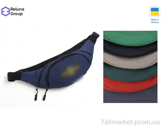 Бананка женская BN004-1 mix 18*32*6 см, "Reluna Group" недорого оптом от прямого поставщика Фотография Бананка женская BN004-1 mix 18*32*6 см, "Reluna Group" недорого оптом от прямого поставщика