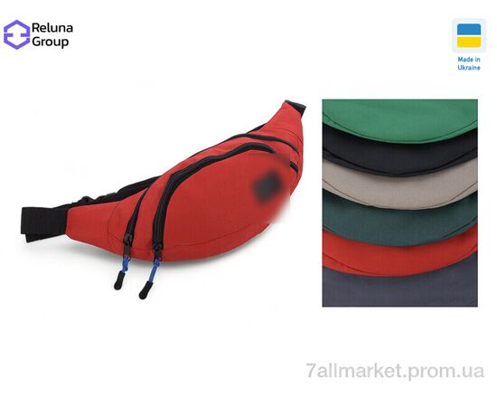 Бананка женская BN004-21 mix 18*32*6 см, "Reluna Group" недорого оптом от прямого поставщика Фотография Бананка женская BN004-21 mix 18*32*6 см, "Reluna Group" недорого оптом от прямого поставщика