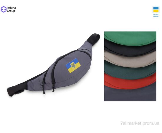 Бананка женская BN005-3 mix 18*32*6 см, "Reluna Group" недорого оптом от прямого поставщика Фотография Бананка женская BN005-3 mix 18*32*6 см, "Reluna Group" недорого оптом от прямого поставщика