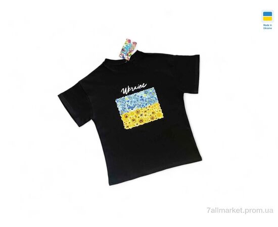 Футболка дитяча Літо 2216 чорний (134-158) (5 шт. р.сіткаS-2XL) "LiMa" недорого оптом від прямого постачальника Футболка дитяча Літо 2216 чорний (134-158) (5 шт. р.сіткаS-2XL) "LiMa" недорого оптом від прямого постачальника