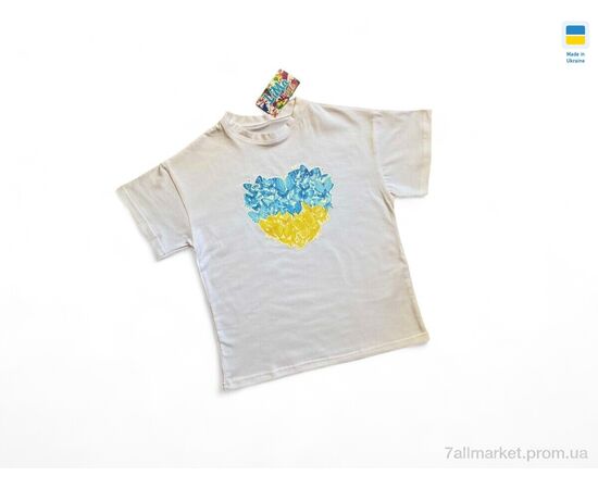 Футболка дитяча Літо 2216 серце білий (134-158) (5 шт. р.сіткаS-2XL) "LiMa" недорого оптом від прямого постачальника Футболка дитяча Літо 2216 серце білий (134-158) (5 шт. р.сіткаS-2XL) "LiMa" недорого оптом від прямого постачальника