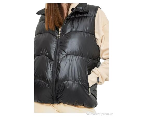 Жилетка жіноча Весна/осінь 7011 чорний (5 шт. р.сіткаL-4XL) "Massmag" недорого оптом від прямого постачальника Жилетка жіноча Весна/осінь 7011 чорний (5 шт. р.сіткаL-4XL) "Massmag" недорого оптом від прямого постачальника