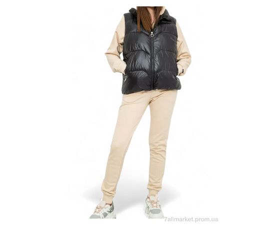 Жилетка жіноча Весна/осінь 7011 чорний (5 шт. р.сіткаL-4XL) "Massmag" недорого оптом від прямого постачальника, зображення 2 Жилетка жіноча Весна/осінь 7011 чорний (5 шт. р.сіткаL-4XL) "Massmag" недорого оптом від прямого постачальника, зображення 2