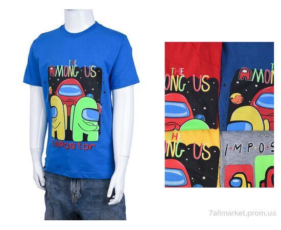 Футболка дитяча Літо A001 mix (5 шт. р.сітка7-12) "OL" недорого оптом від прямого постачальника Футболка дитяча Літо A001 mix (5 шт. р.сітка7-12) "OL" недорого оптом від прямого постачальника