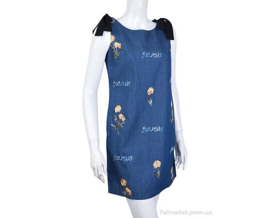 Сарафан женский Лето 871 blue (1 шт. р.сетка 34) "Vande Grouff" недорого оптом от прямого поставщика Фотография Сарафан женский Лето 871 blue (1 шт. р.сетка 34) "Vande Grouff" недорого оптом от прямого поставщика