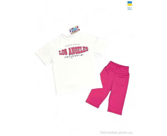 Костюм детский Лето 2314 біло-рожевий (134-158) (5 шт. р.сетка S-2XL) "LiMa" недорого оптом от прямого поставщика Фотография Костюм детский Лето 2314 біло-рожевий (134-158) (5 шт. р.сетка S-2XL) "LiMa" недорого оптом от прямого поставщика