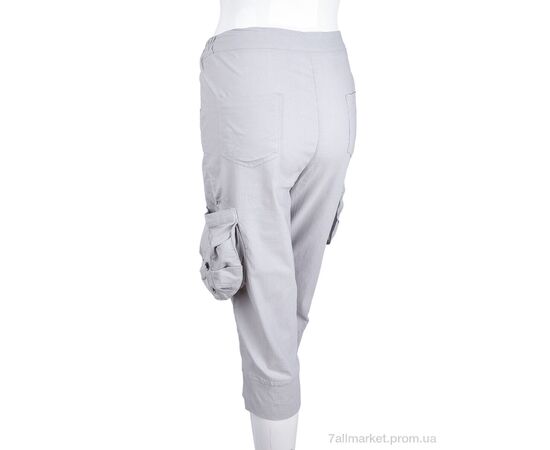 Капри женские Лето 293 (08954) l.grey (6 шт. р.сетка 31-36) "Obuvok" недорого оптом от прямого поставщика, изображение 2 Фотография Капри женские Лето 293 (08954) l.grey (6 шт. р.сетка 31-36) "Obuvok" недорого оптом от прямого поставщика, изображение 2