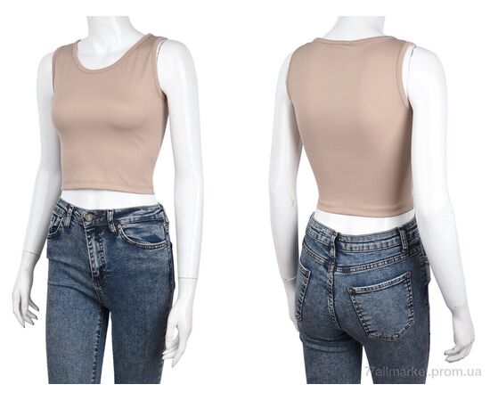 Топ жіночий Літо 1739 beige (4 шт. р.сіткаS-XL) "Red Hat" недорого оптом від прямого постачальника, зображення 3 Топ жіночий Літо 1739 beige (4 шт. р.сіткаS-XL) "Red Hat" недорого оптом від прямого постачальника, зображення 3