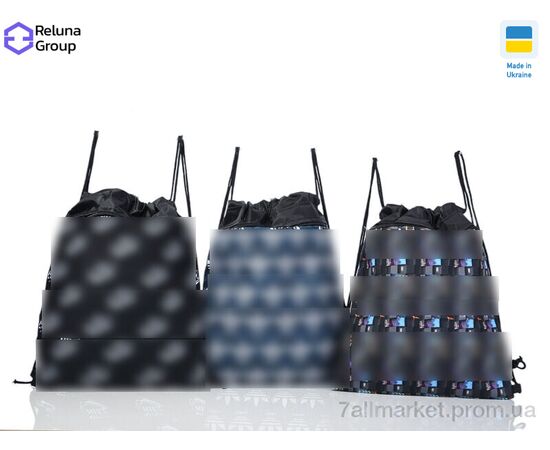 Рюкзак-мешок унисекс  BX001-4 mix (5 шт. р.сетка ) "Reluna Group" недорого оптом от прямого поставщика Фотография Рюкзак-мешок унисекс  BX001-4 mix (5 шт. р.сетка ) "Reluna Group" недорого оптом от прямого поставщика