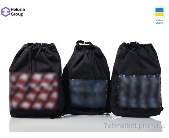 Рюкзак-мешок унисекс  BX001-6 mix (3 шт. р.сетка ) "Reluna Group" недорого оптом от прямого поставщика Фотография Рюкзак-мешок унисекс  BX001-6 mix (3 шт. р.сетка ) "Reluna Group" недорого оптом от прямого поставщика