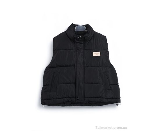 Жилетка детская Весна/осень 3790-2 black (5 шт. р.сетка 130-170) "Мир" недорого оптом от прямого поставщика Фотография Жилетка детская Весна/осень 3790-2 black (5 шт. р.сетка 130-170) "Мир" недорого оптом от прямого поставщика