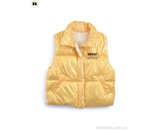Жилетка дитяча Весна/осінь 3790-16 yellow (5 шт. р.сітка110-150) "BIG" недорого оптом від прямого постачальника Жилетка дитяча Весна/осінь 3790-16 yellow (5 шт. р.сітка110-150) "BIG" недорого оптом від прямого постачальника