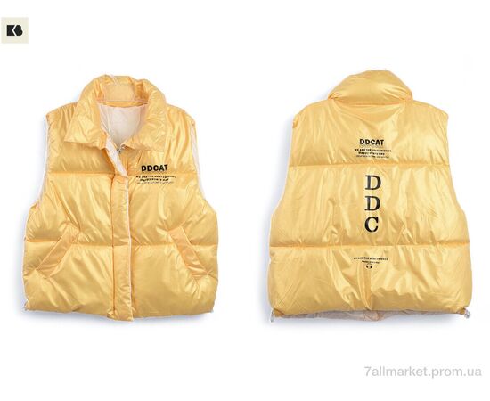 Жилетка дитяча Весна/осінь 3790-16 yellow (5 шт. р.сітка110-150) "BIG" недорого оптом від прямого постачальника, зображення 3 Жилетка дитяча Весна/осінь 3790-16 yellow (5 шт. р.сітка110-150) "BIG" недорого оптом від прямого постачальника, зображення 3