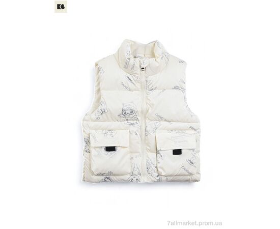 Жилетка дитяча Весна/осінь 3790-9 white (5 шт. р.сітка90-130) "BIG" недорого оптом від прямого постачальника Жилетка дитяча Весна/осінь 3790-9 white (5 шт. р.сітка90-130) "BIG" недорого оптом від прямого постачальника