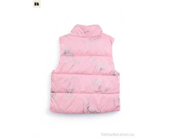 Жилетка дитяча Весна/осінь 3790-11 pink (5 шт. р.сітка90-130) "BIG" недорого оптом від прямого постачальника, зображення 2 Жилетка дитяча Весна/осінь 3790-11 pink (5 шт. р.сітка90-130) "BIG" недорого оптом від прямого постачальника, зображення 2