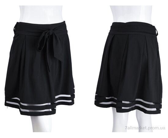 Юбка детская Весна/осень 208 black (08986) (5 шт. р.сетка 36-44) "Obuvok" недорого оптом от прямого поставщика, изображение 3 Фотография Юбка детская Весна/осень 208 black (08986) (5 шт. р.сетка 36-44) "Obuvok" недорого оптом от прямого поставщика, изображение 3