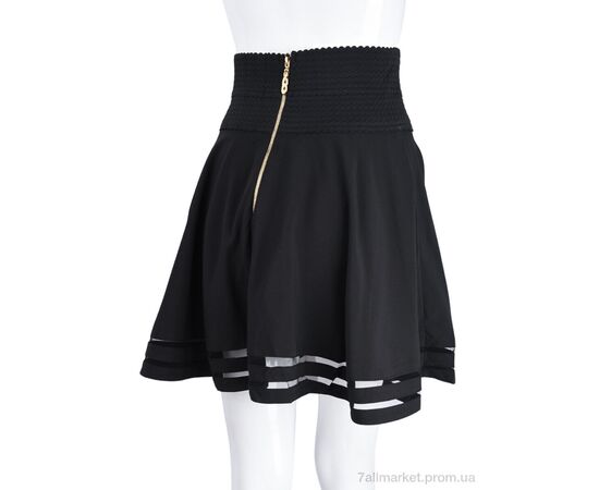 Юбка детская Весна/осень 211 black (08999) (5 шт. р.сетка 36-44) "Obuvok" недорого оптом от прямого поставщика, изображение 2 Фотография Юбка детская Весна/осень 211 black (08999) (5 шт. р.сетка 36-44) "Obuvok" недорого оптом от прямого поставщика, изображение 2