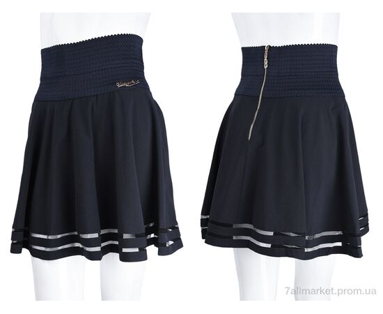 Юбка детская Весна/осень 211-1 navy (08999) (5 шт. р.сетка 36-44) "Obuvok" недорого оптом от прямого поставщика, изображение 3 Фотография Юбка детская Весна/осень 211-1 navy (08999) (5 шт. р.сетка 36-44) "Obuvok" недорого оптом от прямого поставщика, изображение 3