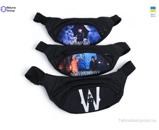 Бананка женская XJ001-3 mix 12*25* см, "Reluna Group" недорого оптом от прямого поставщика Фотография Бананка женская XJ001-3 mix 12*25* см, "Reluna Group" недорого оптом от прямого поставщика