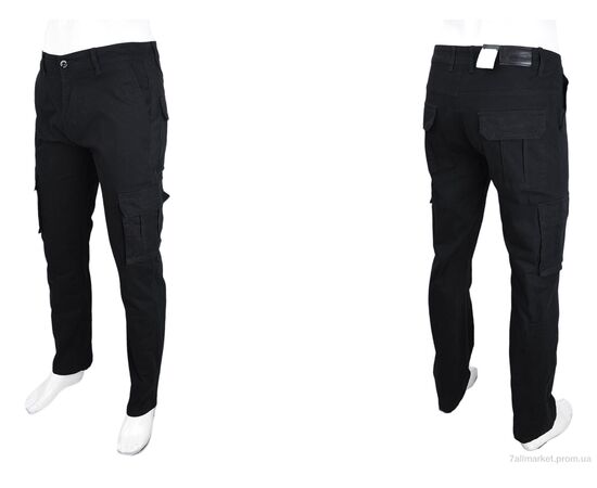 Чоловічі брюки Весна/осінь 8437-1 (8 шт. р.сітка30-40) "Baron" недорого оптом від прямого постачальника, зображення 3 Чоловічі брюки Весна/осінь 8437-1 (8 шт. р.сітка30-40) "Baron" недорого оптом від прямого постачальника, зображення 3