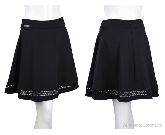 Юбка детская Весна/осень 6055-1 black (08999) (5 шт. р.сетка 36-44) "Obuvok" недорого оптом от прямого поставщика, изображение 3 Фотография Юбка детская Весна/осень 6055-1 black (08999) (5 шт. р.сетка 36-44) "Obuvok" недорого оптом от прямого поставщика, изображение 3