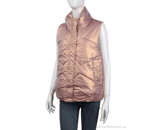 Жилетка женская Весна/осень M818 pink (09064) (5 шт. р.сетка S-2XL) "Obuvok" недорого оптом от прямого поставщика Фотография Жилетка женская Весна/осень M818 pink (09064) (5 шт. р.сетка S-2XL) "Obuvok" недорого оптом от прямого поставщика