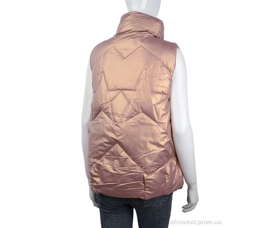 Жилетка женская Весна/осень M818 pink (09064) (5 шт. р.сетка S-2XL) "Obuvok" недорого оптом от прямого поставщика, изображение 2 Фотография Жилетка женская Весна/осень M818 pink (09064) (5 шт. р.сетка S-2XL) "Obuvok" недорого оптом от прямого поставщика, изображение 2