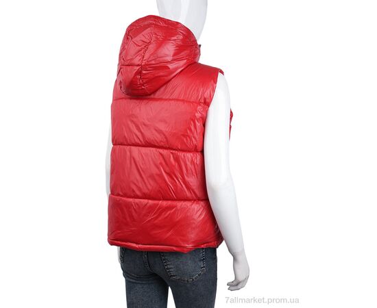 Жилетка женская Весна/осень M609 red (09066) (6 шт. р.сетка L-2XL) "Obuvok" недорого оптом от прямого поставщика, изображение 2 Фотография Жилетка женская Весна/осень M609 red (09066) (6 шт. р.сетка L-2XL) "Obuvok" недорого оптом от прямого поставщика, изображение 2