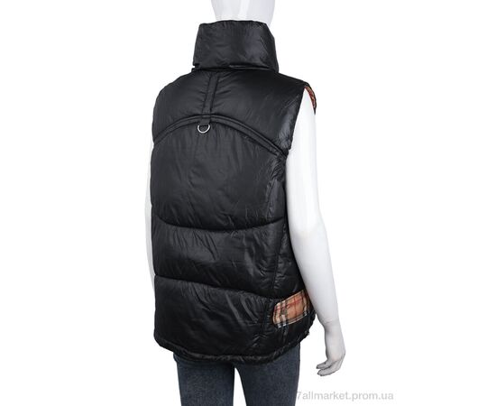 Жилетка женская Весна/осень M605 black (09067) (6 шт. р.сетка L-2XL) "Obuvok" недорого оптом от прямого поставщика, изображение 2 Фотография Жилетка женская Весна/осень M605 black (09067) (6 шт. р.сетка L-2XL) "Obuvok" недорого оптом от прямого поставщика, изображение 2