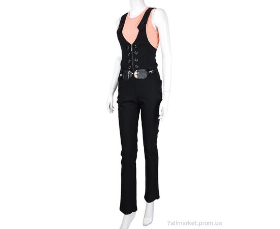Комбинезон женский Весна/осень 1239 black (08999) (5 шт. р.сетка 36-44) "Obuvok" недорого оптом от прямого поставщика Фотография Комбинезон женский Весна/осень 1239 black (08999) (5 шт. р.сетка 36-44) "Obuvok" недорого оптом от прямого поставщика
