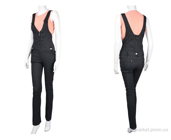 Комбинезон женский Весна/осень 1237 grey (08999) (5 шт. р.сетка 36-44) "Obuvok" недорого оптом от прямого поставщика, изображение 3 Фотография Комбинезон женский Весна/осень 1237 grey (08999) (5 шт. р.сетка 36-44) "Obuvok" недорого оптом от прямого поставщика, изображение 3