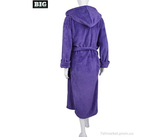 Фотография Халат женский Весна/осень 3829-3 violet (3 шт. р.сетка XL-3XL) "BIG" недорого оптом от прямого поставщика, изображение 2