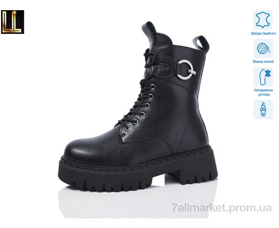 Ботинки женские стильные зима LX7-5-1 (8 пар р.36-41) "Lilin" недорого оптом от прямого поставщика Фотография Ботинки женские стильные зима LX7-5-1 (8 пар р.36-41) "Lilin" недорого оптом от прямого поставщика