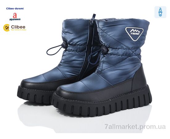 Черевики дитячі зручні Зима DC5 blue (6 пар р.33-38) "Clibee-Doremi" недорого оптом від прямого постачальника Черевики дитячі зручні Зима DC5 blue (6 пар р.33-38) "Clibee-Doremi" недорого оптом від прямого постачальника