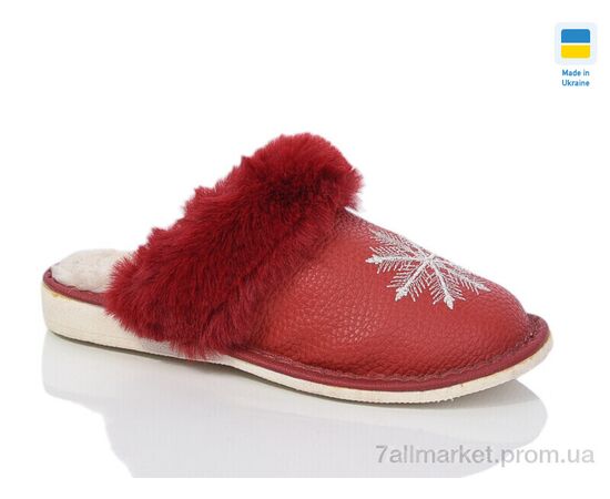 Тапки жіночі для будинку Зима Комнат. сніжинка червоний (6 пар р.36-41) "Lot Shoes" недорого оптом від прямого постачальника Тапки жіночі для будинку Зима Комнат. сніжинка червоний (6 пар р.36-41) "Lot Shoes" недорого оптом від прямого постачальника