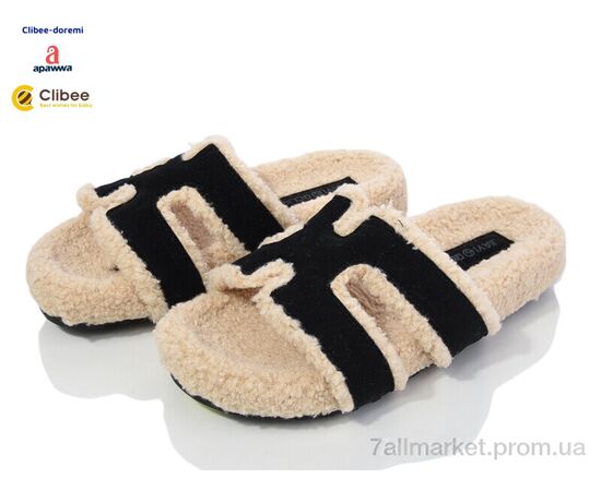 Тапки женские для дома зима N6305 black (6 пар р.35-40) "Clibee-Doremi" недорого оптом от прямого поставщика Фотография Тапки женские для дома зима N6305 black (6 пар р.35-40) "Clibee-Doremi" недорого оптом от прямого поставщика