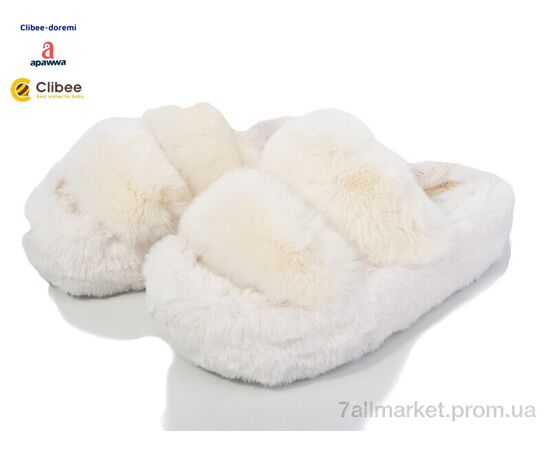 Тапки женские для дома зима N68-2 white (6 пар р.35-40) "Clibee-Doremi" недорого оптом от прямого поставщика Фотография Тапки женские для дома зима N68-2 white (6 пар р.35-40) "Clibee-Doremi" недорого оптом от прямого поставщика