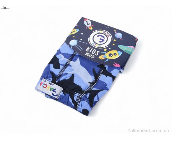 Труси дитячі Весна/осінь GKID11 shark l.blue (146-152) (1 шт. р.сіткаOne size) "NOVA VIDNOVA" недорого оптом від прямого постачальника, зображення 3 Труси дитячі Весна/осінь GKID11 shark l.blue (146-152) (1 шт. р.сіткаOne size) "NOVA VIDNOVA" недорого оптом від прямого постачальника, зображення 3