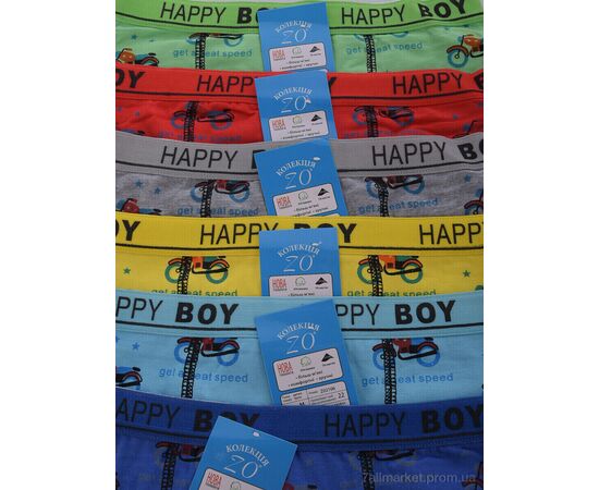 Трусы детские Весна/осень Z02106 mix (6 шт. р.сетка S-XL) "Look&Buy Clothes" недорого оптом от прямого поставщика, изображение 3 Фотография Трусы детские Весна/осень Z02106 mix (6 шт. р.сетка S-XL) "Look&Buy Clothes" недорого оптом от прямого поставщика, изображение 3