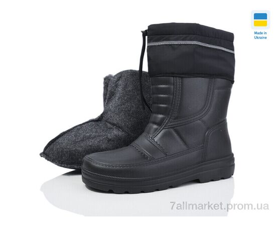 Чоботи з піни чоловічі Зима SV25 чорний (6 пар р.41-46) "Inblue" недорого оптом від прямого постачальника Чоботи з піни чоловічі Зима SV25 чорний (6 пар р.41-46) "Inblue" недорого оптом від прямого постачальника