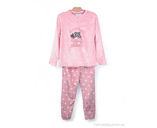 Дитяча піжама Зима 3879-12598-1 pink (5 шт. р.сітка6-14) "Мир" недорого оптом від прямого постачальника Дитяча піжама Зима 3879-12598-1 pink (5 шт. р.сітка6-14) "Мир" недорого оптом від прямого постачальника