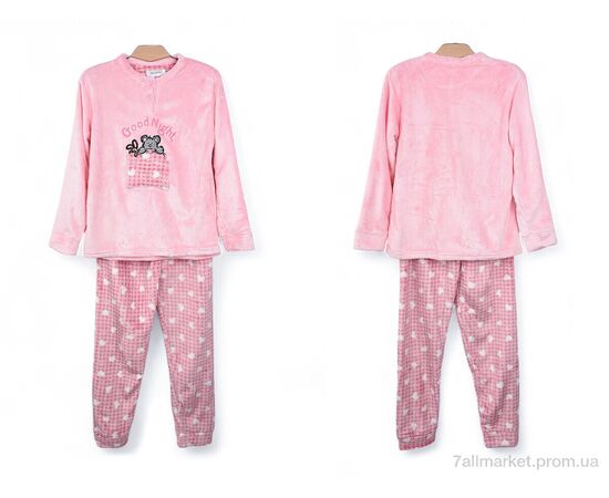 Дитяча піжама Зима 3879-12598-1 pink (5 шт. р.сітка6-14) "Мир" недорого оптом від прямого постачальника, зображення 3 Дитяча піжама Зима 3879-12598-1 pink (5 шт. р.сітка6-14) "Мир" недорого оптом від прямого постачальника, зображення 3