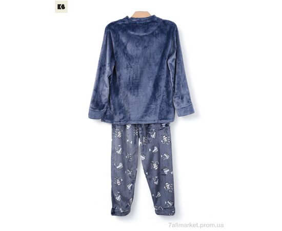 Дитяча піжама Зима 3879-M3263-1 blue (5 шт. р.сітка6-14) "BIG" недорого оптом від прямого постачальника, зображення 2 Дитяча піжама Зима 3879-M3263-1 blue (5 шт. р.сітка6-14) "BIG" недорого оптом від прямого постачальника, зображення 2